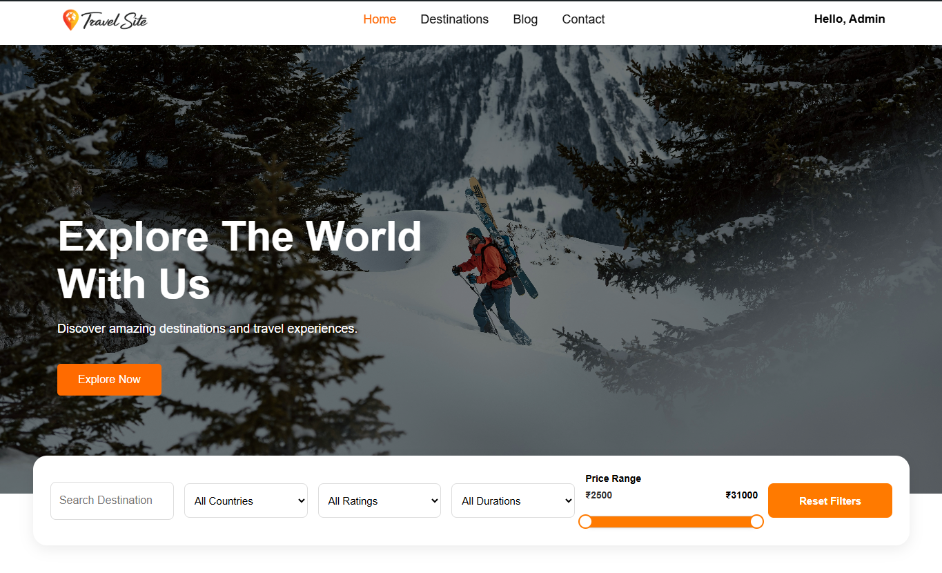 WordPress Travel Booking System